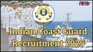 Indian Coast Guard Recruitment 2025