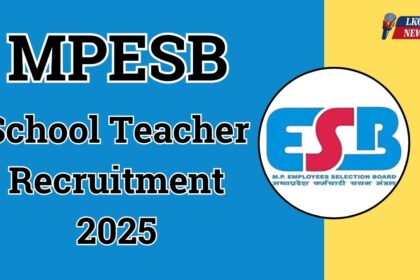 MPESB Middle School, Primary School Teacher Recruitment 2025