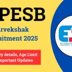 MPESB Parvekshak Recruitment 2025