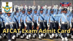 AFCAT Exam Admit Card 2025