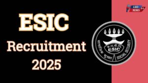 ESIC Recruitment 2025