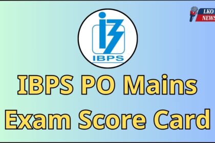 IBPS PO Mains Exam Score Card
