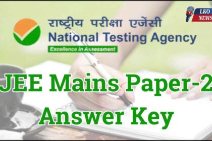 JEE Mains Paper 2 Answer Key