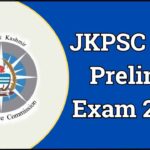 JKPSC CCE Prelims Exam 2025
