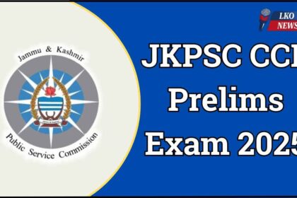 JKPSC CCE Prelims Exam 2025