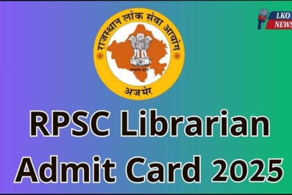 RPSC Librarian Admit Card 2025