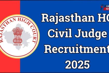 Rajasthan High Court Judge Recruitment 2025