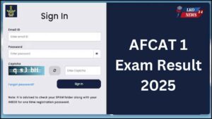 AFCAT 1 Exam Result 2025