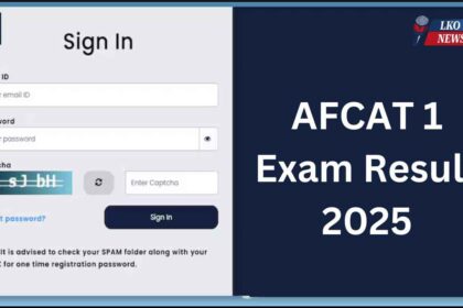 AFCAT 1 Exam Result 2025