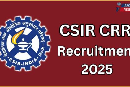 CSIR CRRI Recruitment 2025