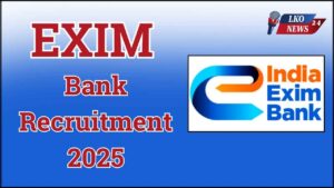EXIM Bank Recruitment 2025