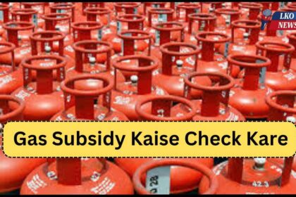 Gas Subsidy Kaise Check Kare