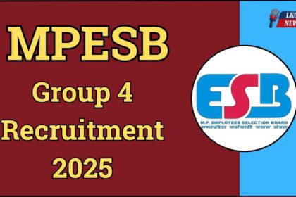 MP ESB Group 4 Recruitment 2025