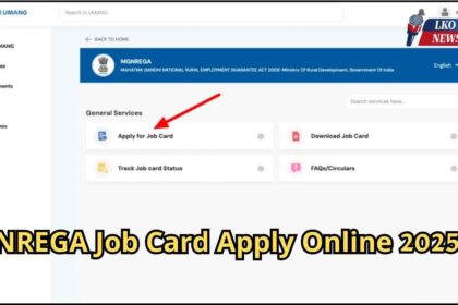 NREGA Job Card Apply Online 2025