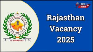 Rajasthan Vacancy 2025
