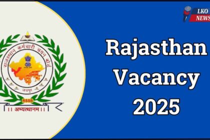 Rajasthan Vacancy 2025