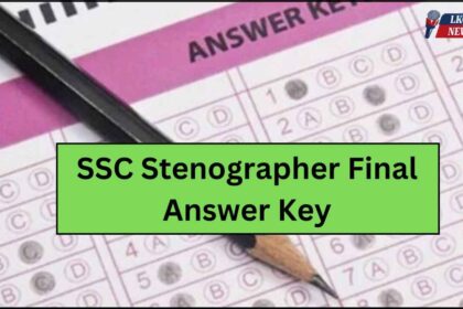 SSC Stenographer Final Answer Key