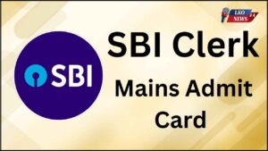 SBI Clerk Mains Admit Card